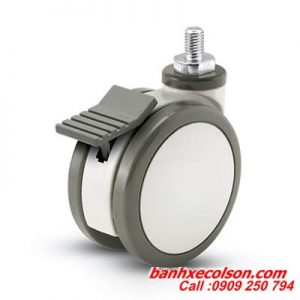 bánh xe đôi y tế medcaster banhxecolson.com