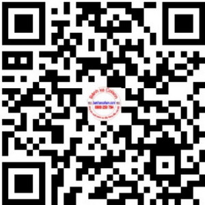 bánh xe nylon càng inox qr code banhxecolson.com