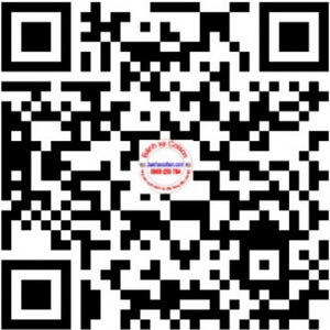 bánh xe pu càng inox qr code banhxecolson.com